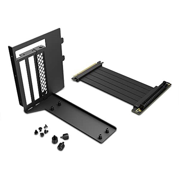 Sharkoon Rebel C Series VGC-Kit 4.0 Halterung mit Riserkabel (schwarz, fr Rebel C50 ATX-Gehuse) 4044951038381