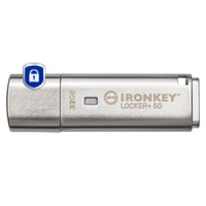 KINGSTON 32GB IKLP50 AES USB w/256bit Encryption IKLP50/32GB (0740617329339)