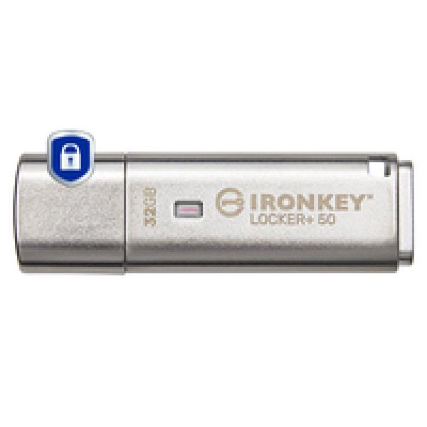 KINGSTON 32GB IKLP50 AES USB w/256bit Encryption IKLP50/32GB (0740617329339)