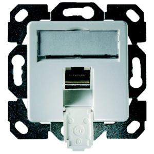 TG Dat-Dose AMJ45 8 Up/50 J00020A0505 alpinweiss Cat6A 100022959 (4018359363048)