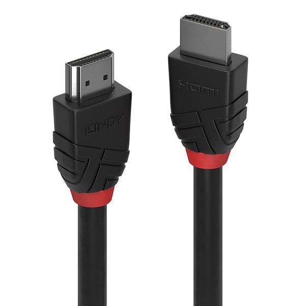 LINDY 3m High Speed HDMI Kabel Black Line 36473 (4002888364737)