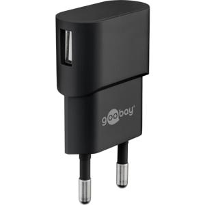 USB-Ladegerät 1 A (5W) schwarz (schwarz) 44947 (4040849449475)
