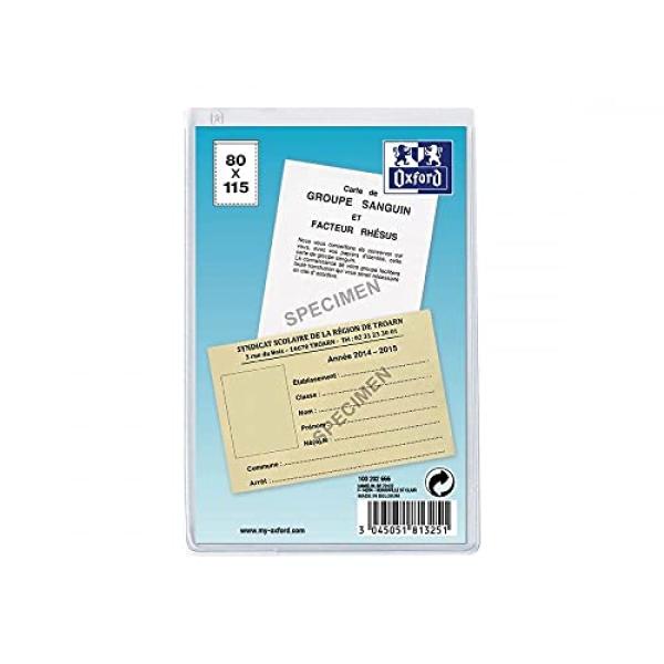 Ausweishülle, PVC, 1-fach, 0, 20 mm, Format: 83 x 120 mm ELBA 100202656 (3045051813251)