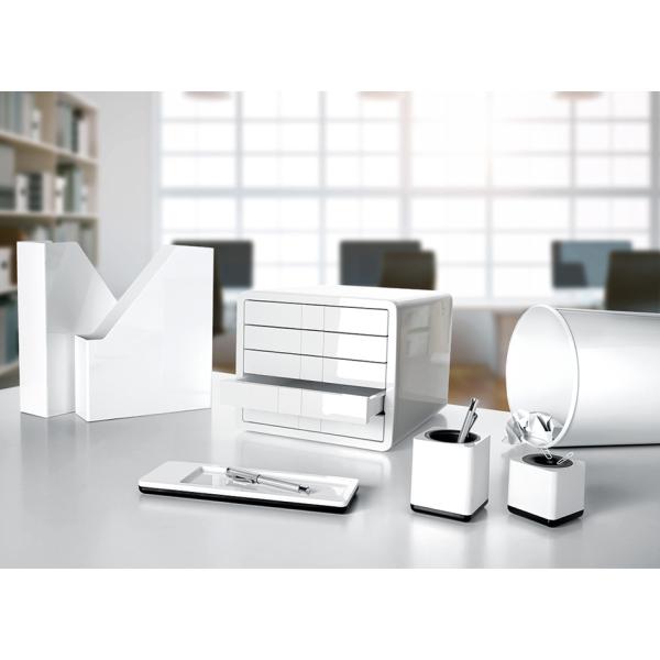 HAN Stehsammler i-LINE, DIN A4/C4, stilvoll, trasp.-glasklar 16501-23 (4012473165045)