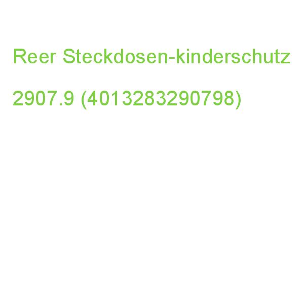Reer Kindersicherungen Steckdose 5 St. 2907.9 (4013283290798)