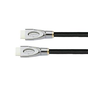 Python HDMI« 2.0 Kabel 4K2K Nylongeflecht schwarz 1,5m GC-M0016 (4014619717590)