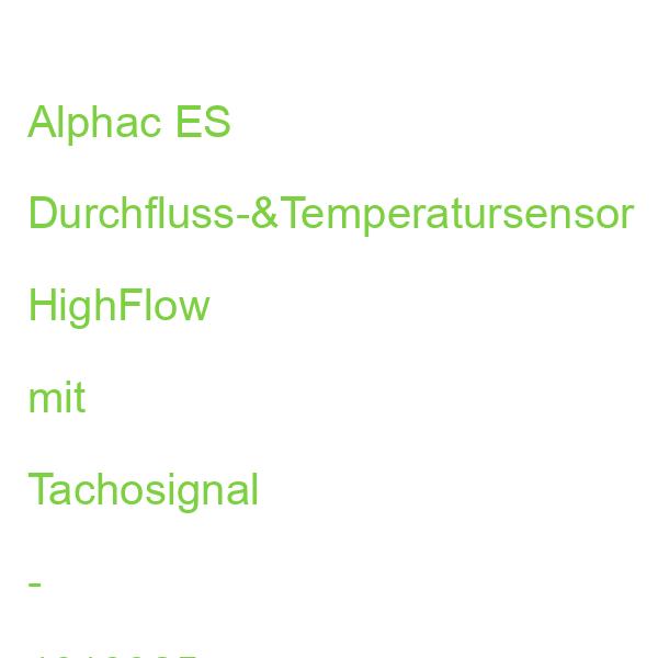 ES Durchfluss- und Temperatursensor 
