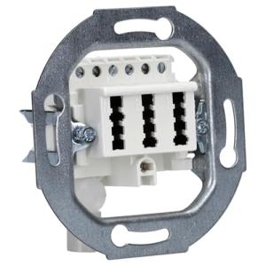 TAE 2X6/6 NFF UP0 rws RUTENBECK Telefonanschlusseinheit reinweiß 10310518 (4043921037331)