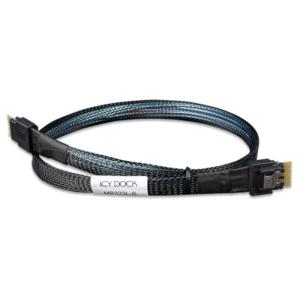 We-Ra. IcyDock SlimSAS 4i 38 pin SFF-8654 to SlimSAS 4i 38 MB323L-B (4713227446105)
