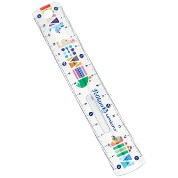 Pelikan Lineal Combino 15,0 Cm, Transparent 300008950 (4012700811226)