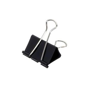 mauly 214 Foldback-Klammer, schwarz, (B)41 mm MAUL 21441-90 (4002390001434)