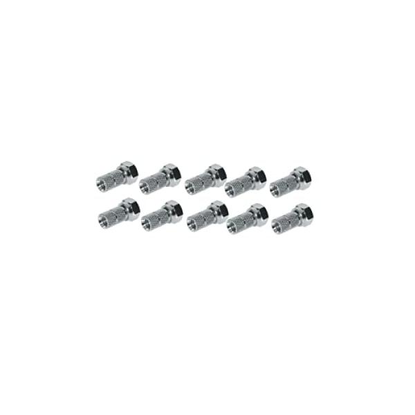 BASIC-S F-Verbindung, Twist-on F-Stecker shiverpeaks BS85006-10 (4017538052582)