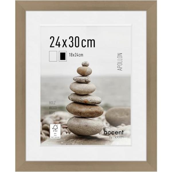Nielsen Apollon silber 24x30 Holz 8988010