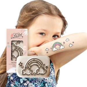 Tattoo-Stempel LaDot kids stone 'Regenbogen', mittel COLOP 167849 (8718503972718)