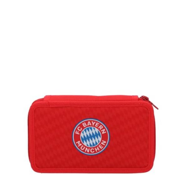 Schüleretui gefüllt 2-Stock rot FC BAYERN 53081 (4066974582627)