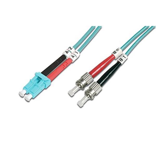 DIGITUS LWL Patchkabel LC -> ST 3.00m Multimode Duplex OM3 DK-2531-03/3 (4016032249290)
