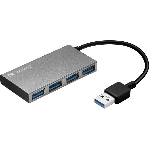 SANDBERG USB 3. Pocket Hub 4 ports 133-88 (5705730133886)