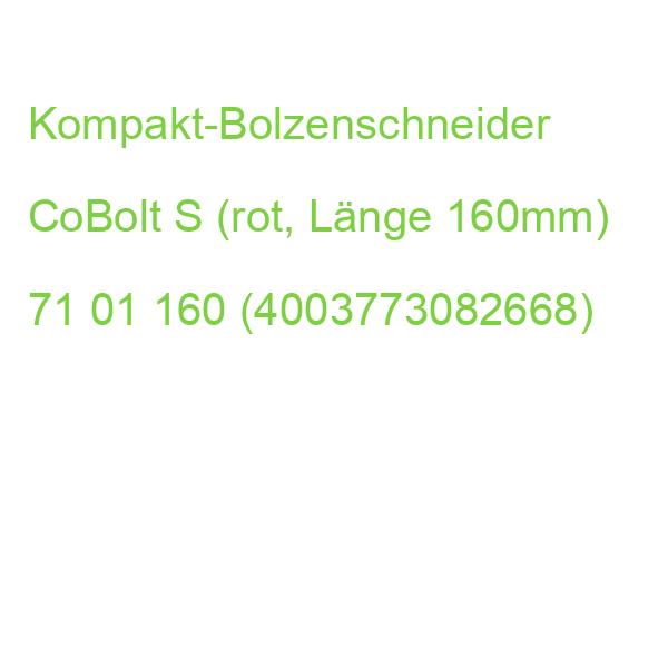 Kompakt-Bolzenschneider CoBolt S (rot, Länge 160mm) 71 01 160 (4003773082668)
