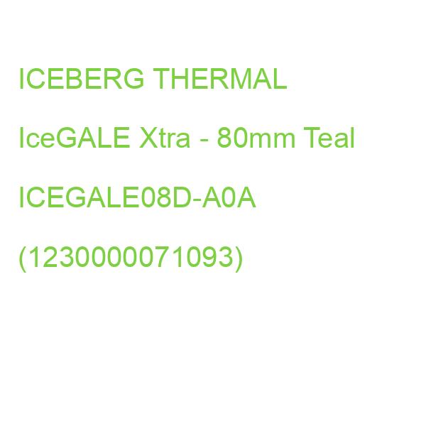 ICEBERG THERMAL IceGALE Xtra - 80mm Teal ICEGALE08D-A0A (1230000071093)
