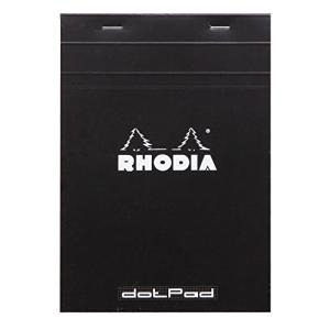 Notizblock 'dotPad', DIN A5, gepunktet, schwarz RHODIA 16559C (3037920165592)