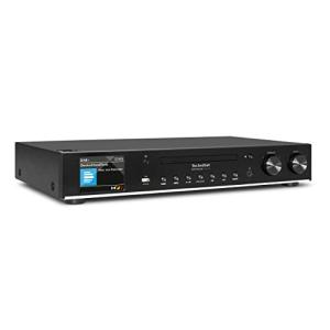 TechniSat DigitRadio 143 CD schwarz DAB+/UKW,Internet,Streaming,43cm Raster 0000/3989 (4019588039896)
