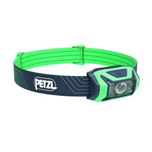 Petzl Tikka Lamp Green Compact, easy-to-use headlamp with Red lighting. 350 lumens E061AA02 (3342540839120)