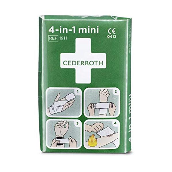 4-in-1 Blutstiller-Verband, mini CEDERROTH 1911 (7310610019112)