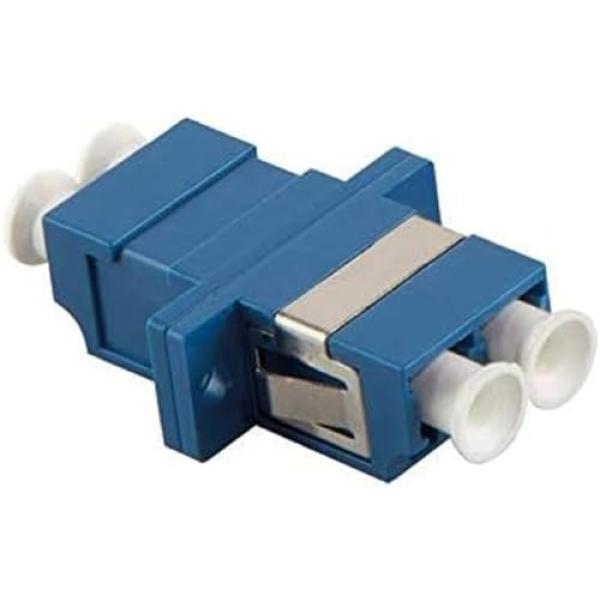 LogiLink LWL Kupplung, 2x LC-Duplex, Multimode, OS1/ 2, blau FA02LC1 (4052792034912)