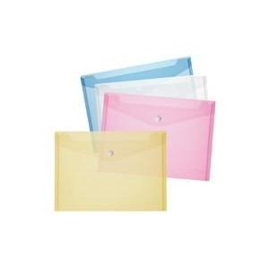 Dokumententasche, DIN A4, PP, blau/ transparent herlitz 10657948 (4008110246116)