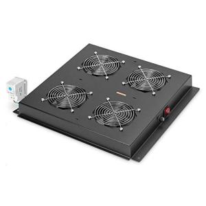 DIGITUS Dachlüftereinheit Unique/Dynamic 4 Lüfter schw. DN-19 FAN-4-B-N (4016032332855)