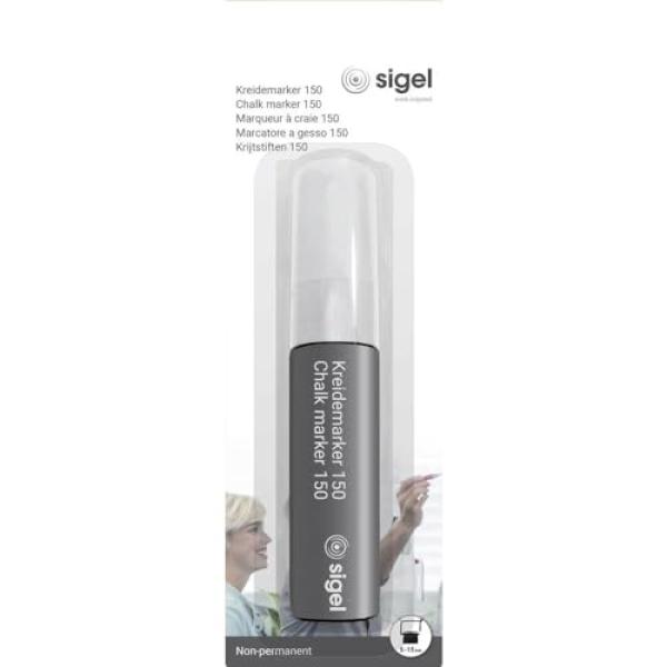 Sigel Kreidemarker Weiß 5,0 - 15,0 Mm, 1 St. BA171 (4004360794599)