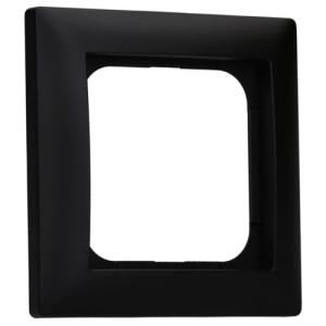 BUSCH-JAEGER 1721-915 Abdeckrahmen 1-fach sw matt BUSCH-JÄGER 2CKA001725A1568 (4011395360071)