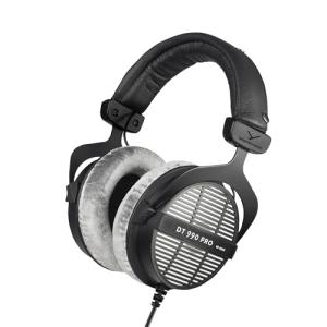 beyerdynamic DT 990 PRO 80 Ohm kabelgebundener Over-Ear-Studiokopfhörer, schwarz 43000240 (4010118718175)
