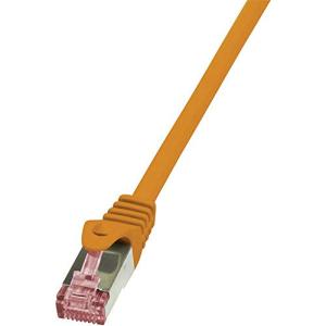 LogiLink Patchkabel, Kat. 6, S/ FTP, 0, 5 m, orange CQ2028S (4052792021578)