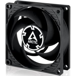 ARCTIC Lüfter 80*80*25 P8 Max-80mm PWM regulated (Black) ACFAN00286A (4895213704090)