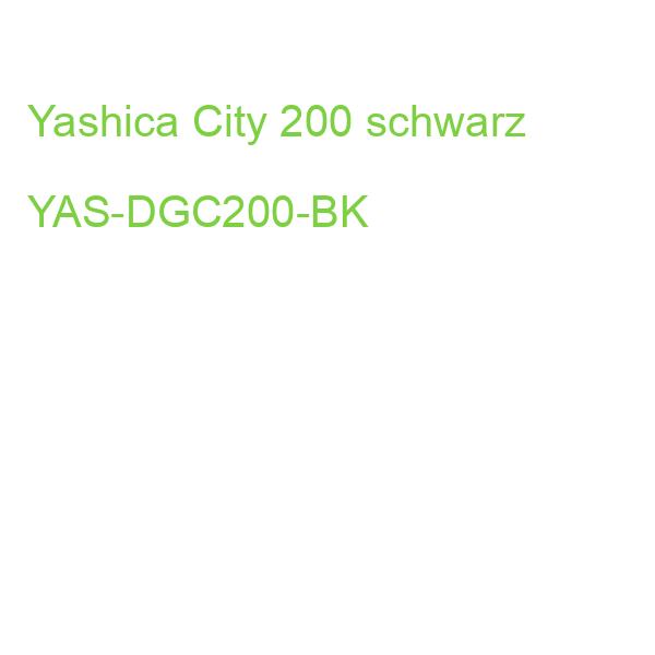 Yashica City 200 schwarz YAS-DGC200-BK