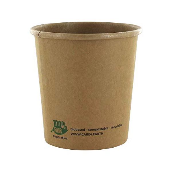 Suppenbecher 'pure', rund, 470 ml, braun PAPSTAR 87266 (4002911772669)