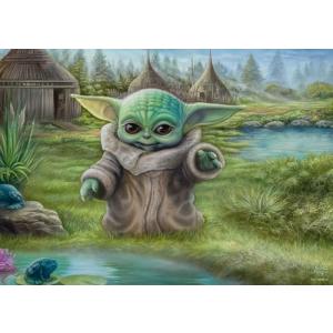 Thomas Kinkade Studios: Star Wars The Mandalorian - Grogu Das Kind (1000 Teile) 59955 (4001504599553)