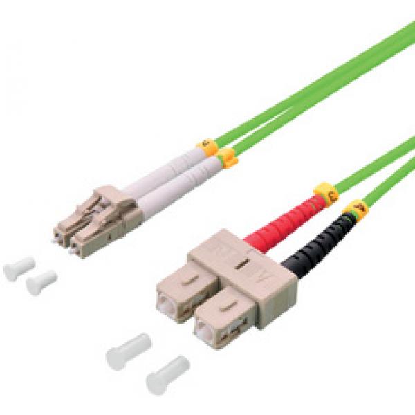 LogiLink LWL Patchkabel, LC-Duplex - SC-Duplex, OM5, 0, 5 m FP5LS00 (4052792047554)