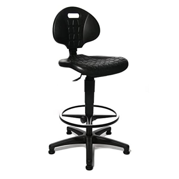 Arbeitsdrehstuhl 'TEC 20 Counter', schwarz Topstar 72220 PU0T (4014296159447)