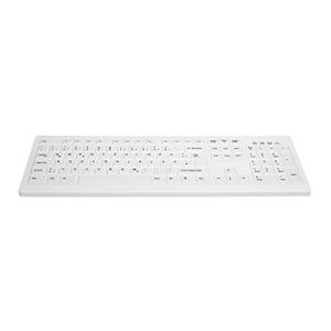 Cherry AK-C8100F-U1-W/FR - wischdesinfizierbar - weiß - französisch