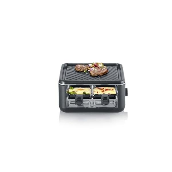 Black Line Lite Mini-Raclette-Grill RG (schwarz, 800 Watt) 2360 (4008146044632)