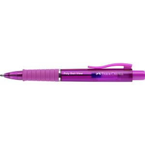 Kugelschreiber Poly Ball electric fuchsia FABER CASTELL 145768 (4005401457688)