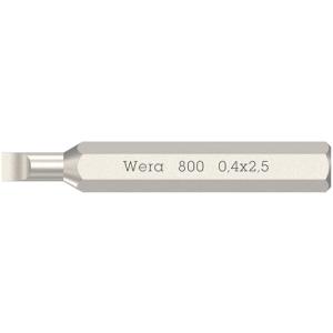 Wera 800 Micro Bits 0,40 x 2,5 x 30mm 05058101001 (4013288189608)