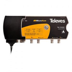 Televes BK-Verstärker 20/25dB m.RK 5-85MHz 20dB KVE2025RK85 (8424450269763)