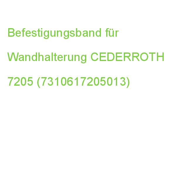 Befestigungsband für Wandhalterung CEDERROTH 7205 (7310617205013)