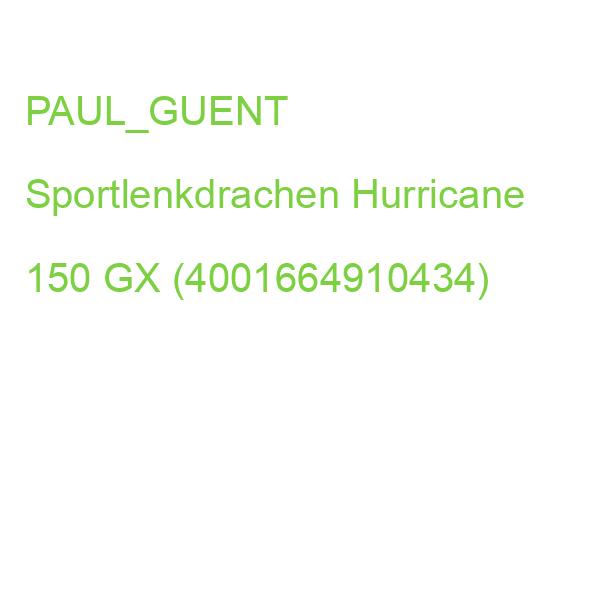 PAUL_GUENT Sportlenkdrachen Hurricane 150 GX 150 x 65cm (4001664910434)