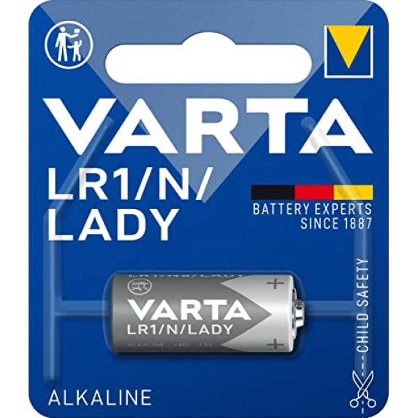 4001 Lady LR1 Blister 1 VARTA (BLISTER Lady-Batterie 1,5V 04001101401 (4008496128136)