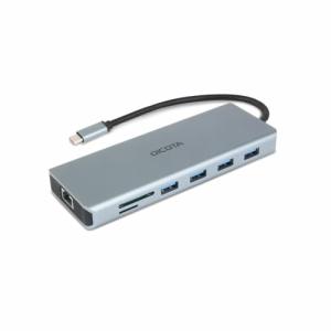 Dicota USB-C 13-in-1 Docking Station 4K HDMI/DP PD 100W D32065 (7640239421424)