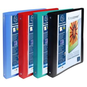 Ringbuch Kreacover, PP, 4-Ring-Mechanik, A4 EXACOMPTA 51229E (3130631512294)